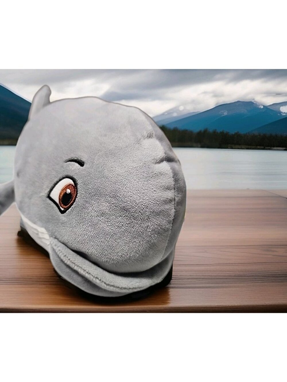 Worry Worry Whale Kohls Cares 15" Plush Stuffed Animal Toy Embroidered Eyes Soft